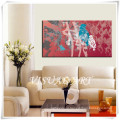 Large Size Canvas Wall Art Abstract Decorating Ideas